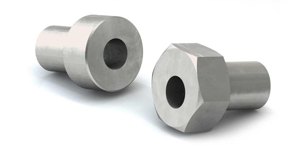 PBC LinearÔ∏è VB3 Redi-Rail Concentric Bushing, 0.313 in Dia Inside x 0.47 in Dia Outside, 0.99 in L - Drill Bushings